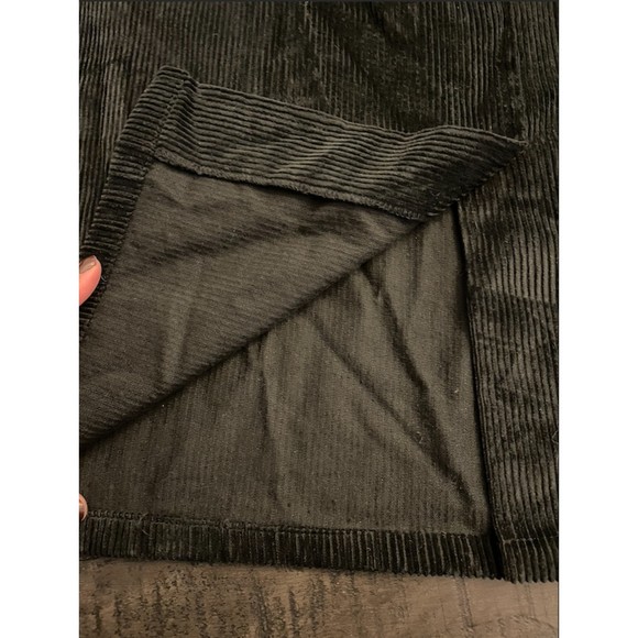 L&S Designs Vintage 90's Corduroy Button Down Long Cargo Skirt - Sz L - Picture 3 of 10